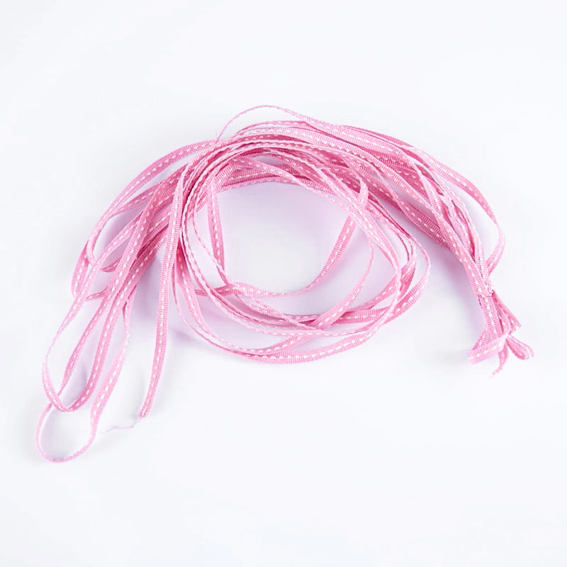 Fettuccia jacquard punteggiata di poliestere tessuto da 0,5 cm